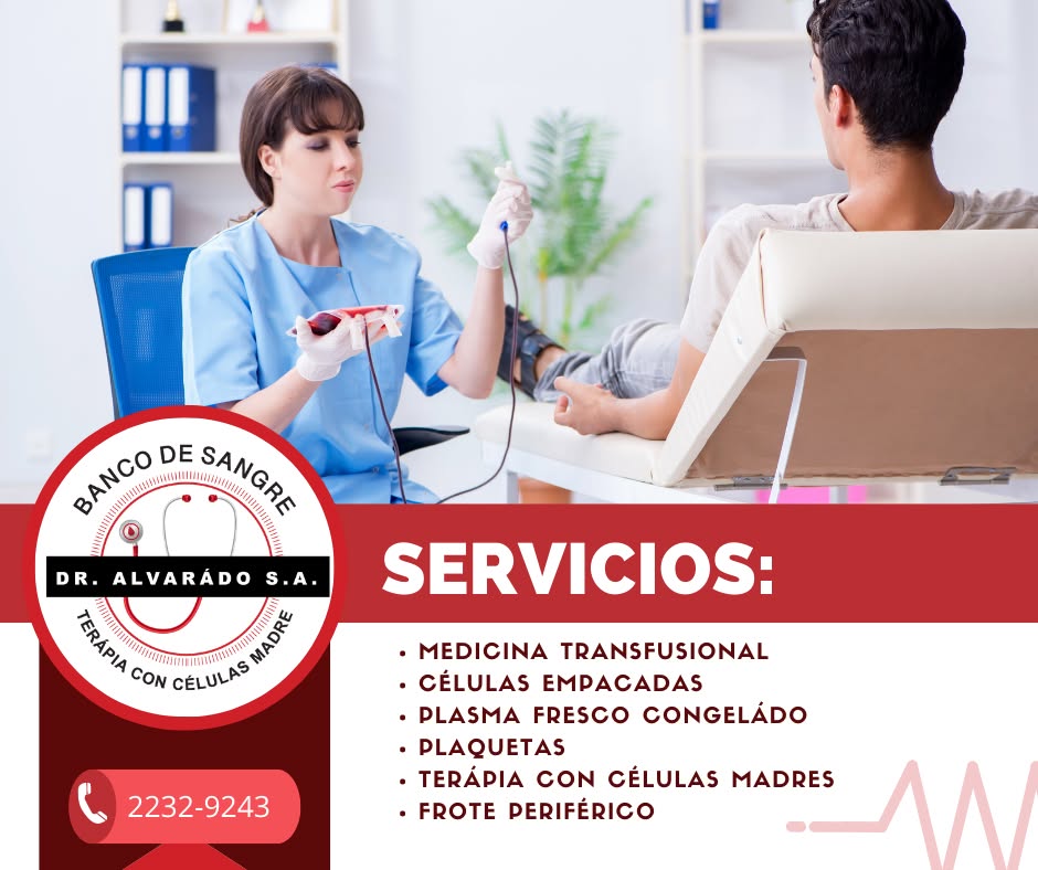 Servicios Banco de Sangre Dr. Alvarado